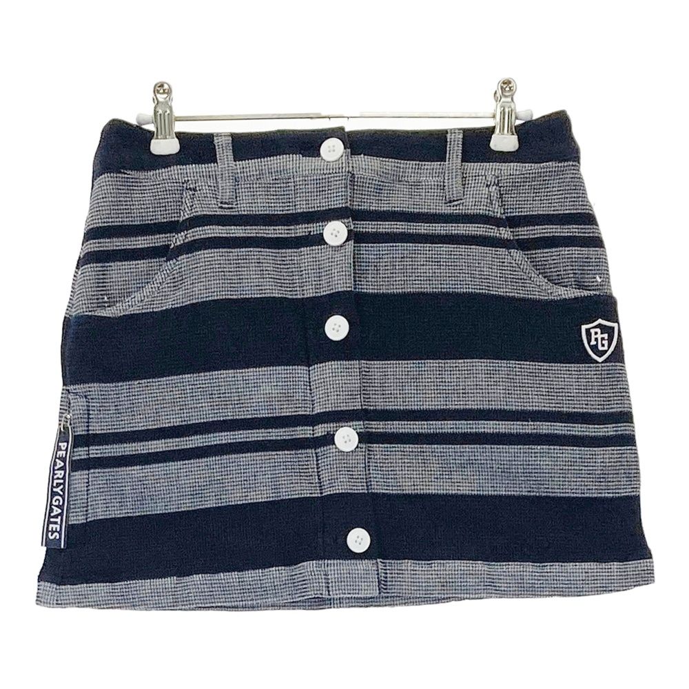 サイズ：1 PEARLY GATES パーリーゲイツ 30周年 スカート ネイビー系