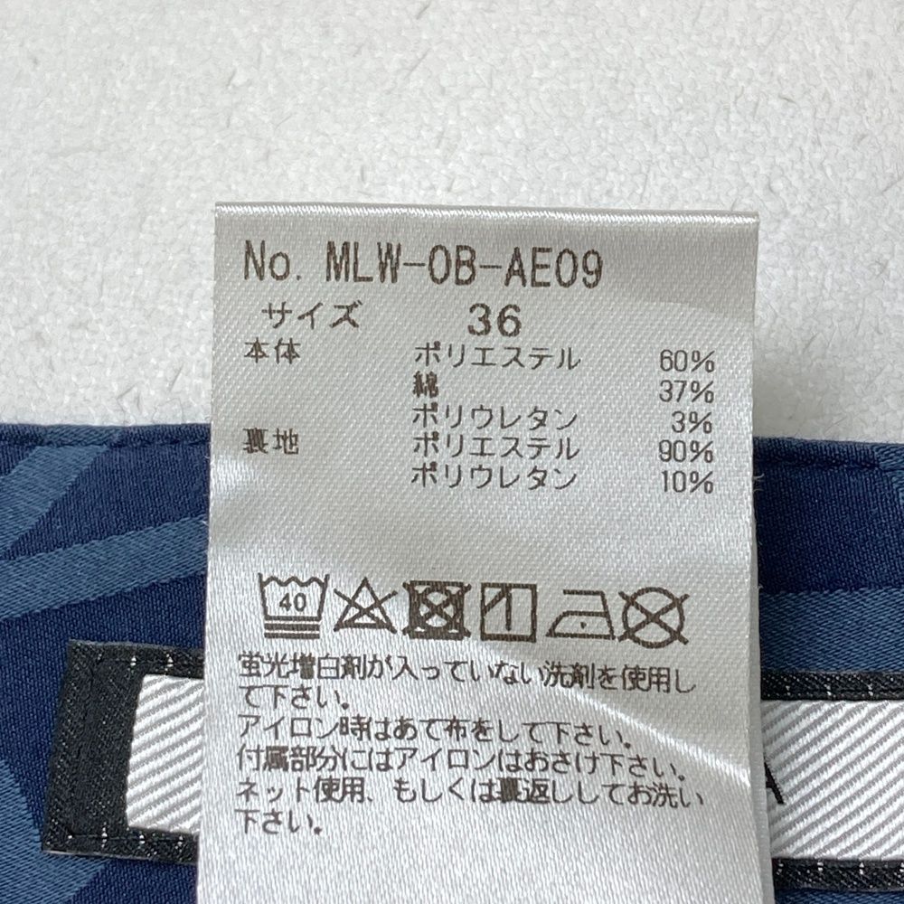 マークアンドロナ　MARK&LONA 新品タグ付　スカート36サイズ MARK & LONA☆スカート☆ブラック36 MARK & LONA☆スカート☆ブラック