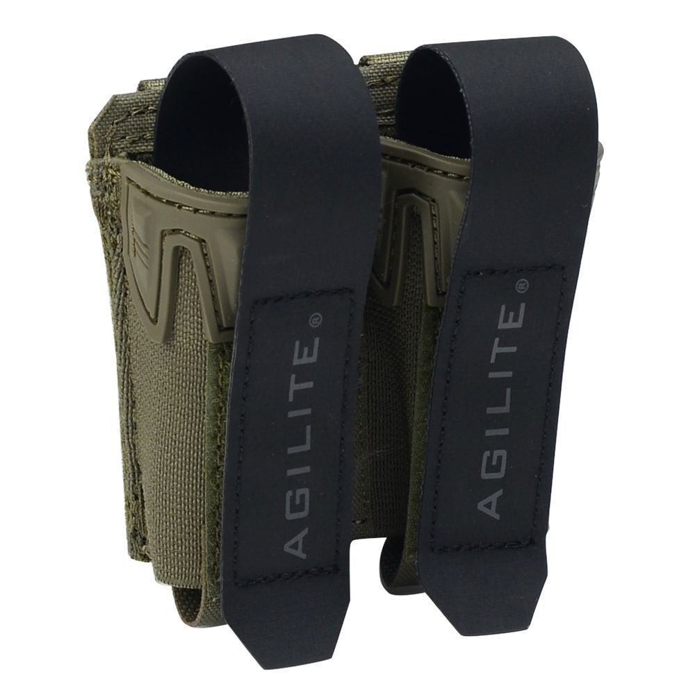 AGILITE ピストルマガジンポーチ PINCER 9mm拳銃 ダブル 8047