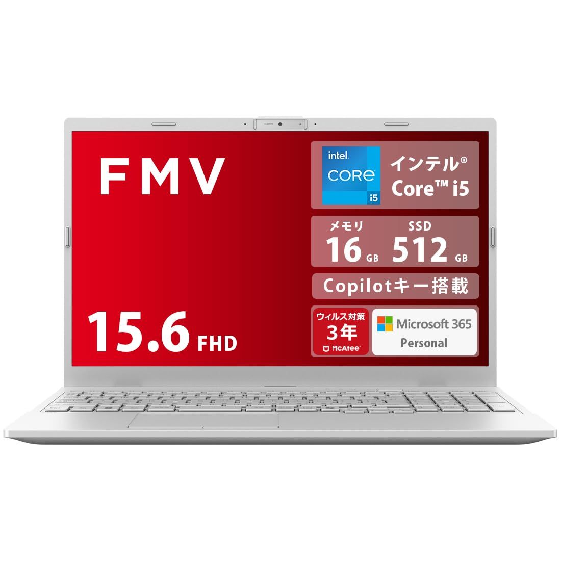 FMV 富士通 ノートパソコン Note E WE1-K3 (MS 365 Personal/Copilotキー搭載/Win 11/15.6型 ...