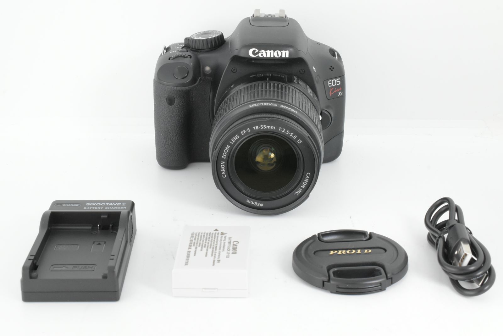 ショット数1800回台✨Canon EOS Kiss X4 18-55mm ショット数1800回台