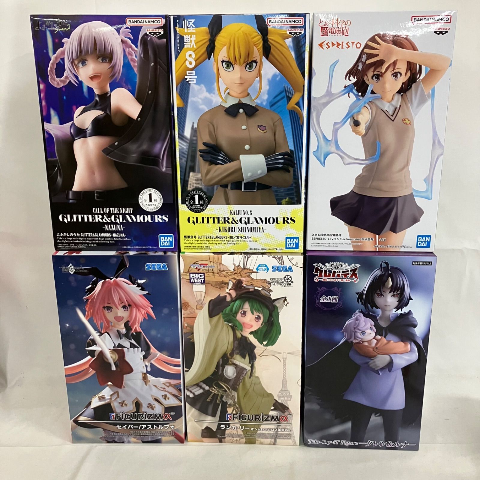アミューズメント景品 美少女 フィギュア 18個セット 未開封 美少女 まとめ フィギュア 6個セット SF1743 c107 - メルカリ