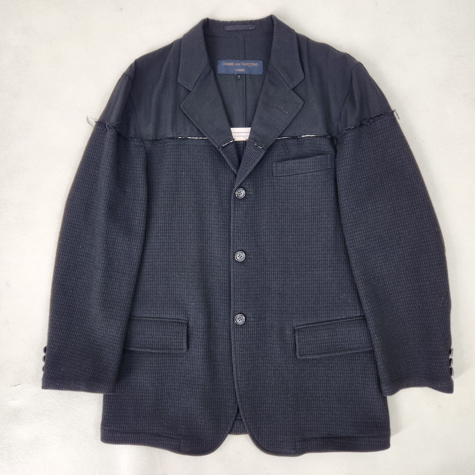 AD2000 Archive　CDGH　Melton Coat　田中オム 美品 COMME des GARCONS HOMME ウールコート 田中オム