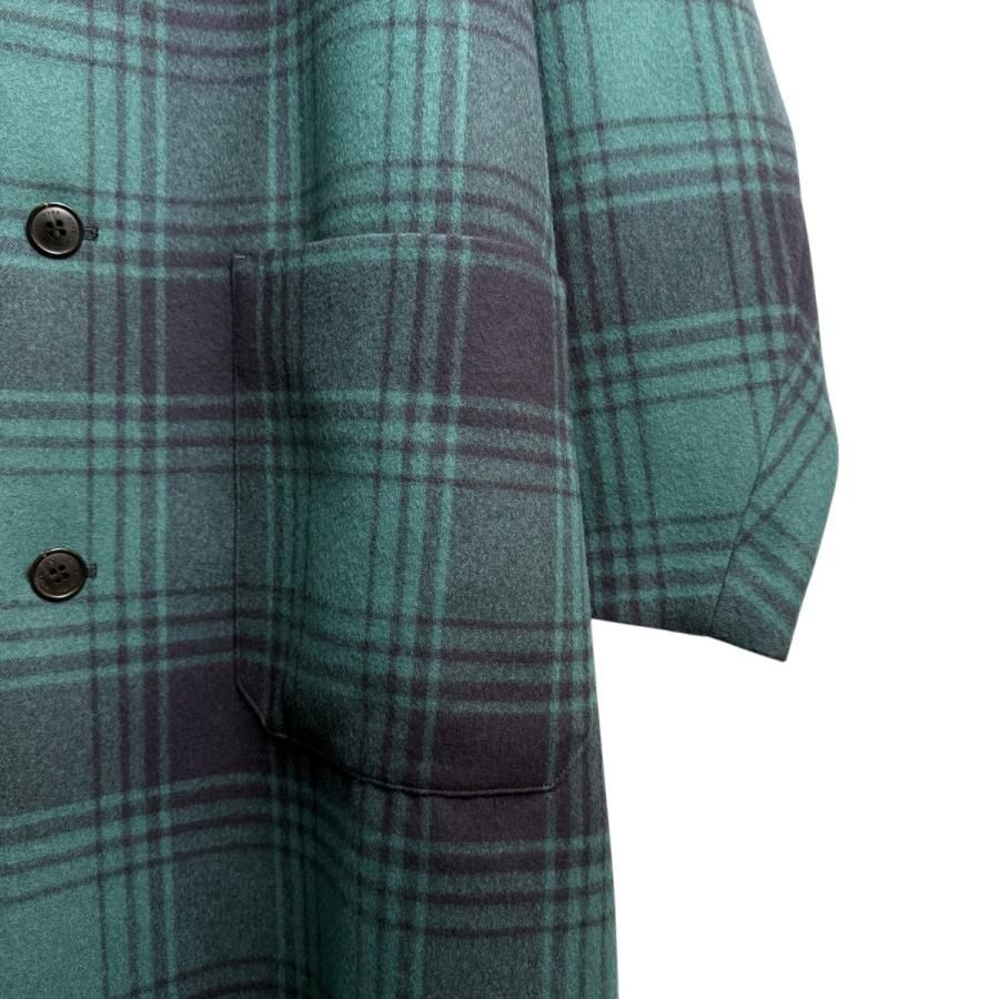 完売商品！【美品】サイズ【4/XL】ハイク HYKE 25AW／ PLAID COAT
