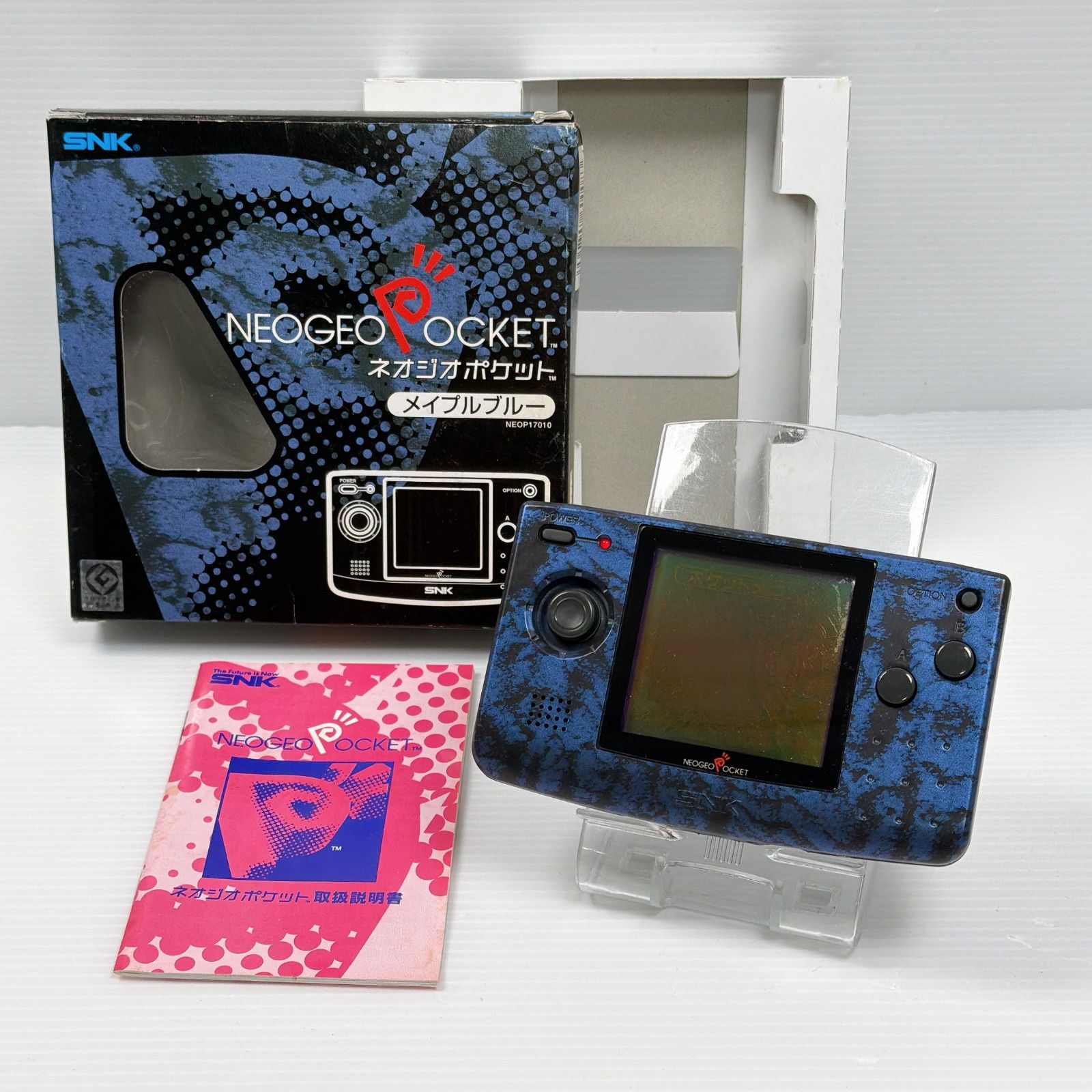 ネオジオポケット 本体 Amazon | NEWネオジオPカラー クリスタルブルー 【ネオジオポケット
