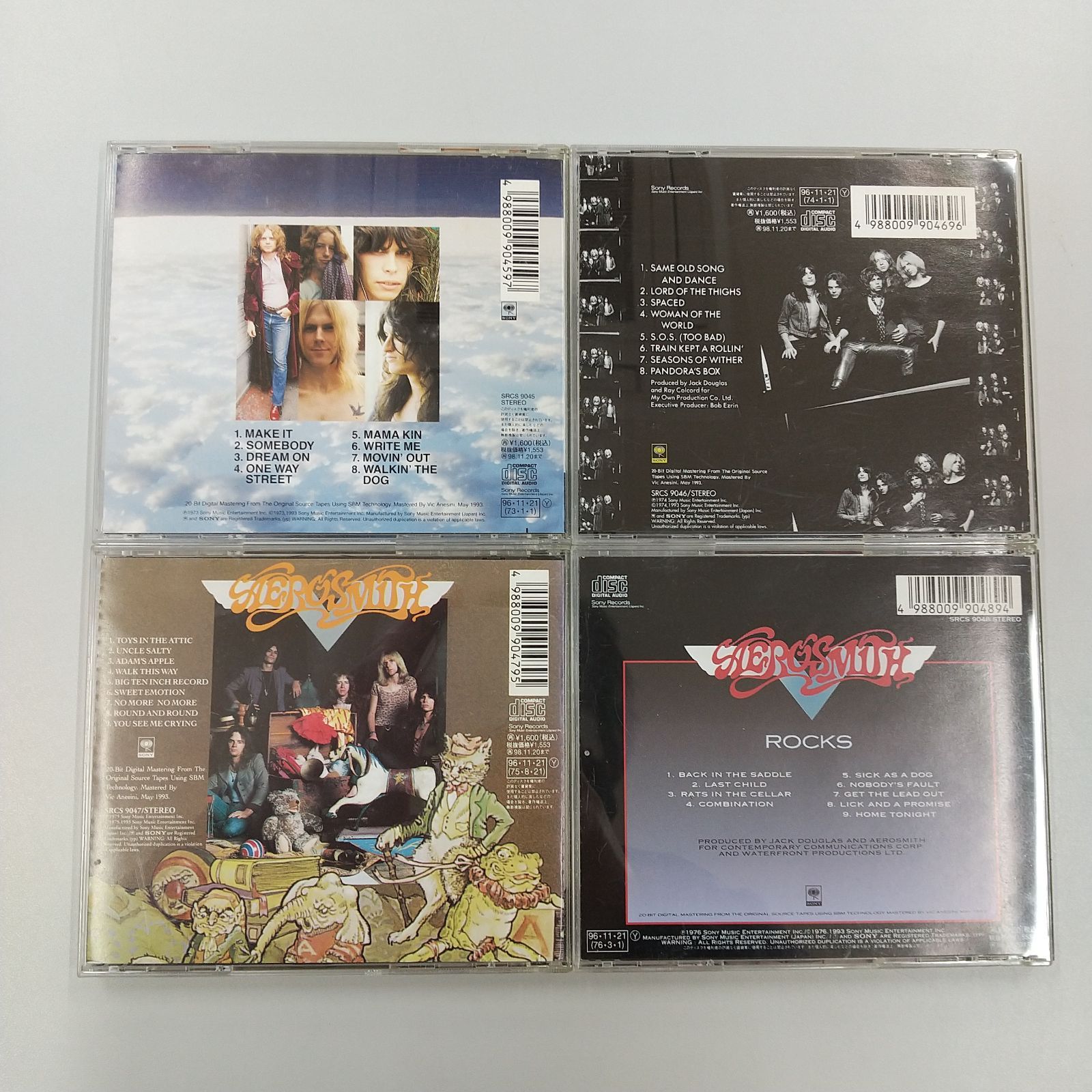 エアロスミス　CD ［見本品］　まとめ売り エアロスミス CD 14点 まとめ売り - メルカリ