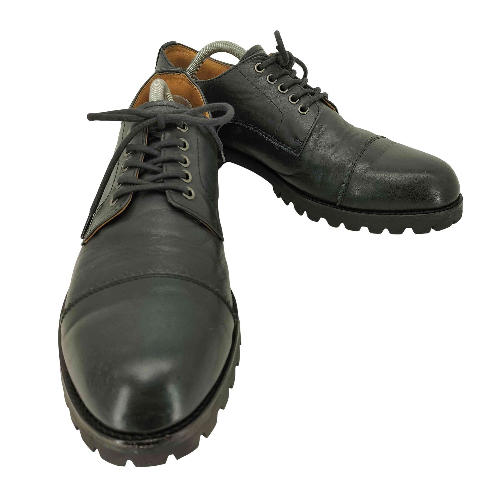 パドローネ PADRONE DERBY STRAIGHT TIP SHOES vibramソール