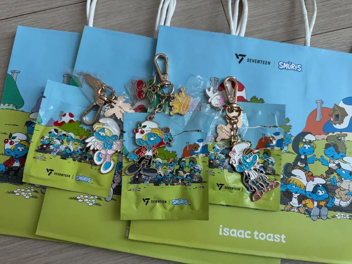 SEVENTEEN(セブンティーン・セブチ) スマーフキーホルダー (ジョンハン