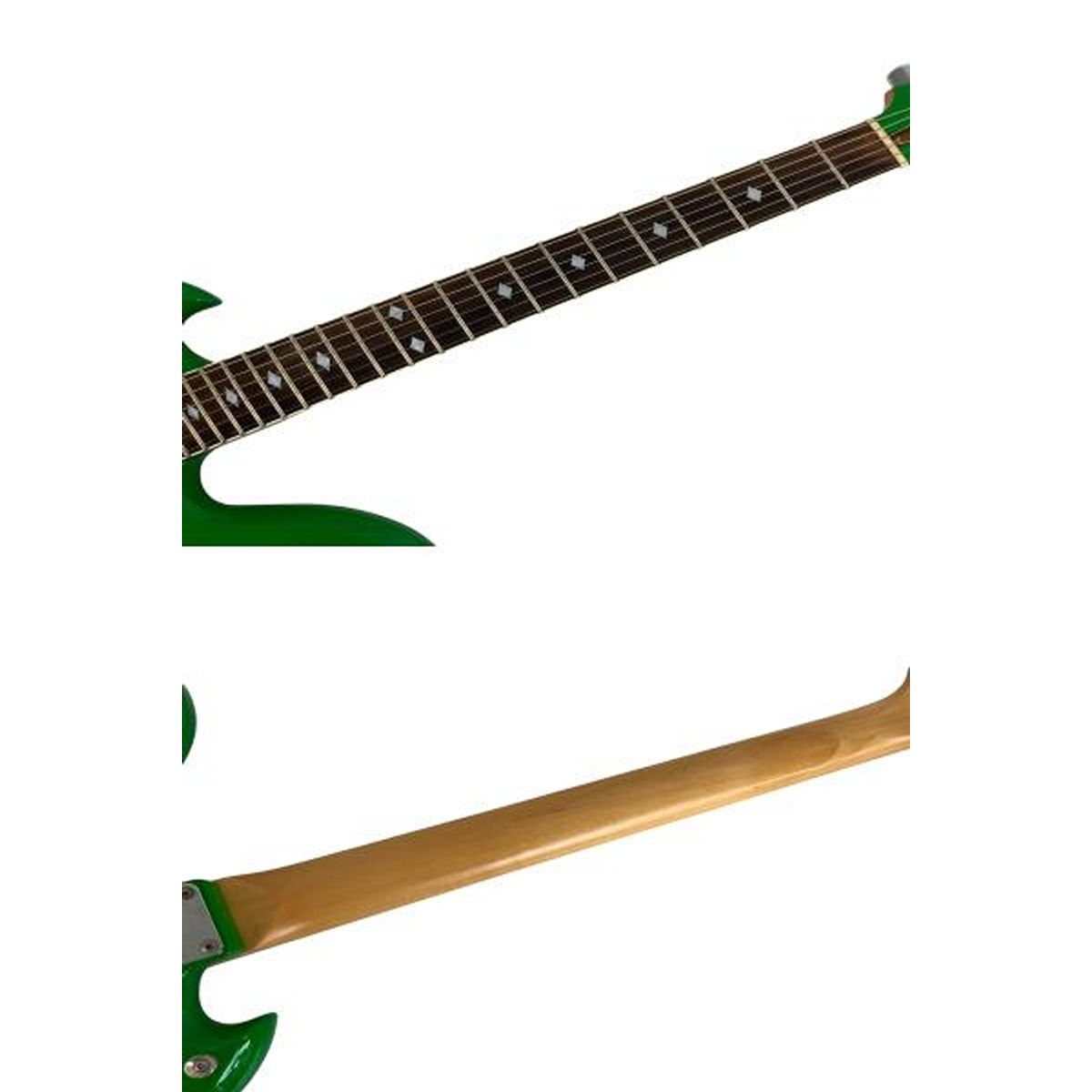 FERNANDES TARGET MGT-85CX エレキギター モッキンバード HIDE 緑