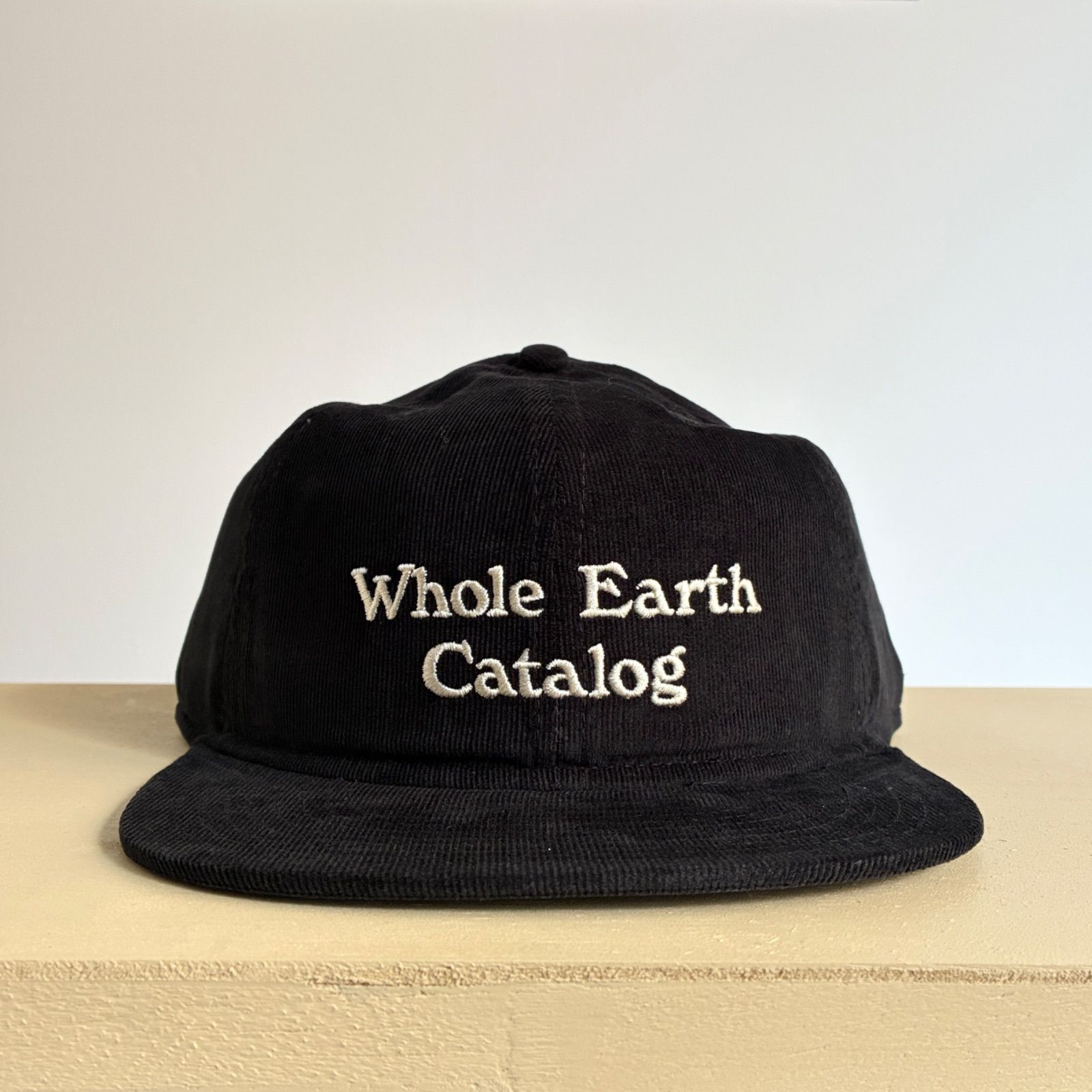 Whole Earth Catalog Hat [Black Corduroy] / ホールアースカタログ