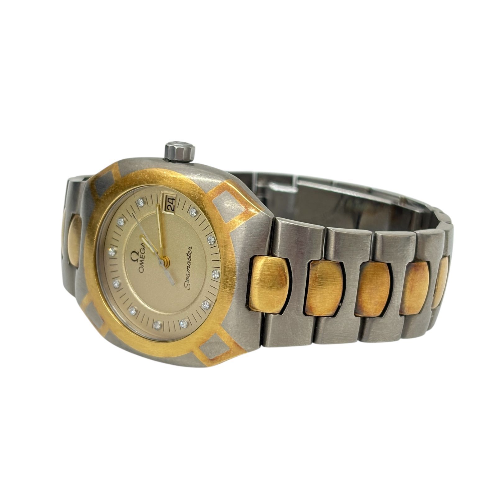 OMEGA シーマスター ポラリス レディース OMEGA】オメガ『シーマスター ポラリス』レディース クォーツ 1週間