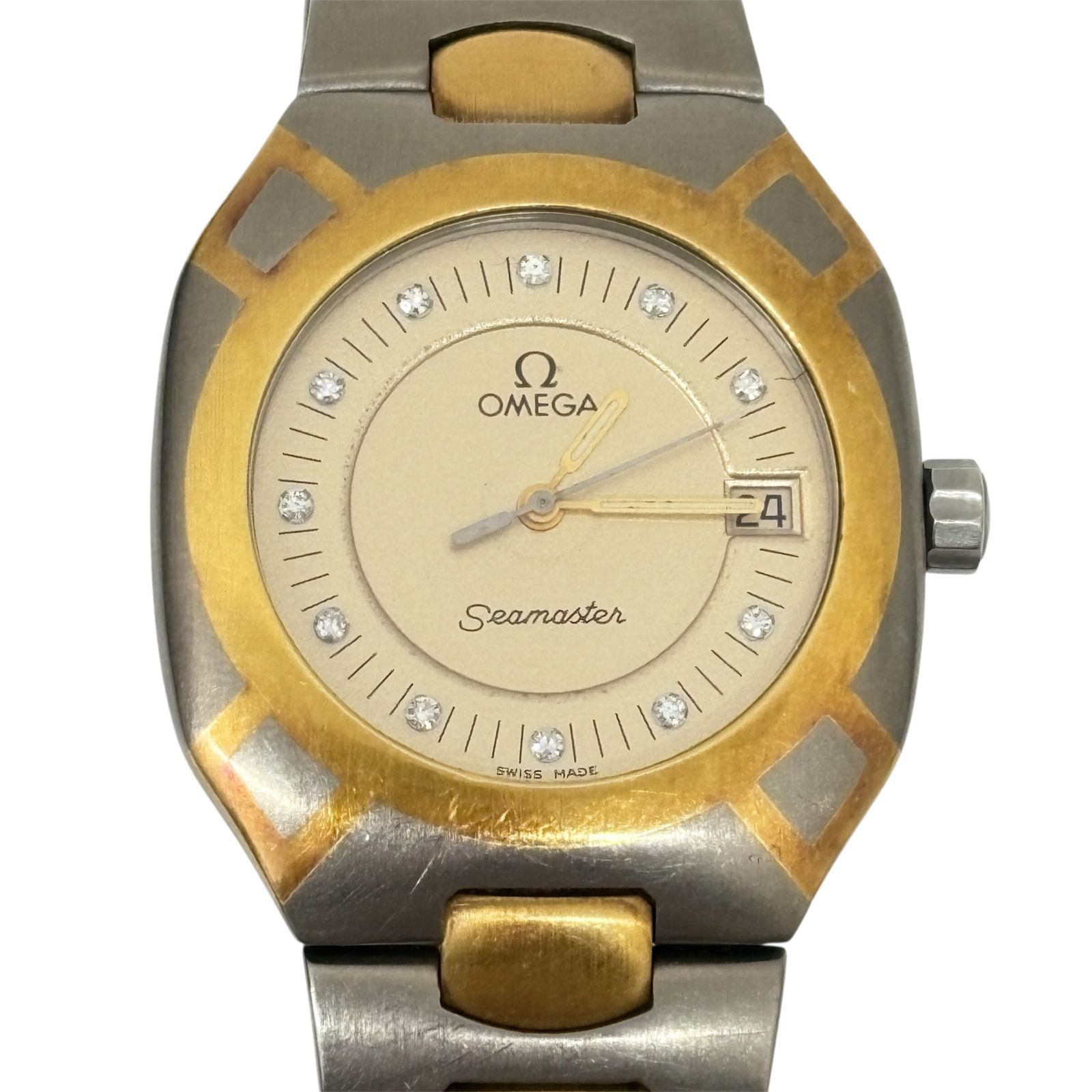 稼動品【オメガ OMEGA】SEAMASTER シーマスター ポラリス 11Pダイヤ