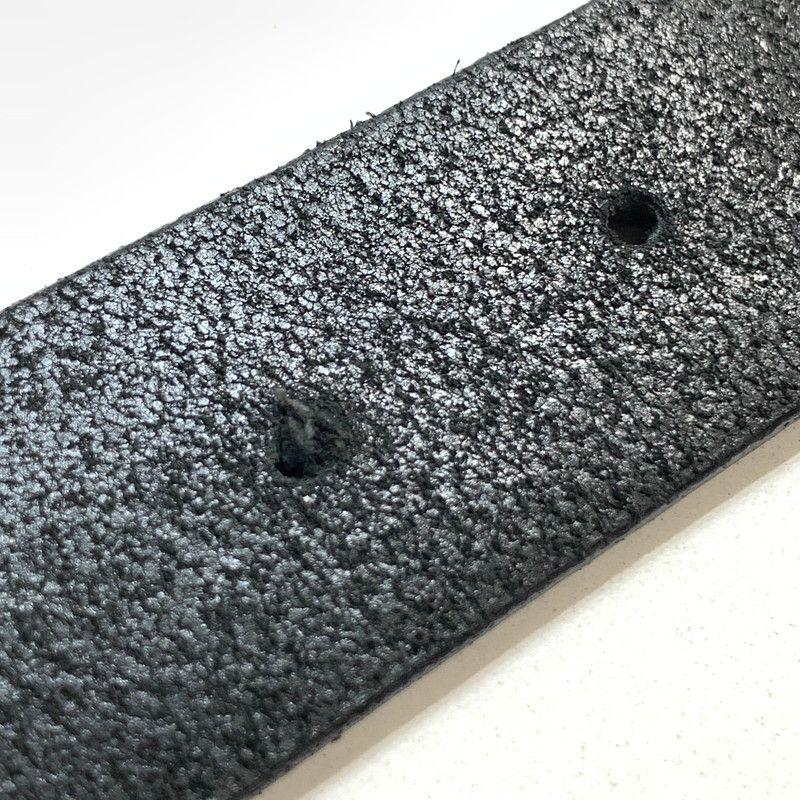 中古品】 MARK＆LONA マーク＆ロナ スカルデザインレザーベルト 【205