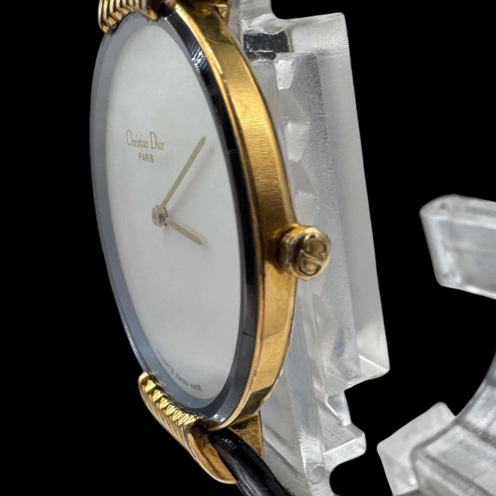 稼働 良品 Christian Dior クリスチャンディオール バギラ ブラック