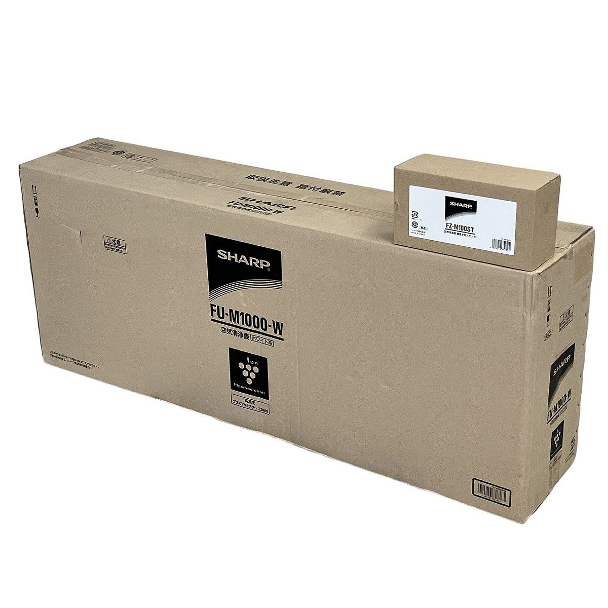 【未使用品】シャープ　空気清浄機　プラズマクラスター　FU-M1000-W west-side_fum1000