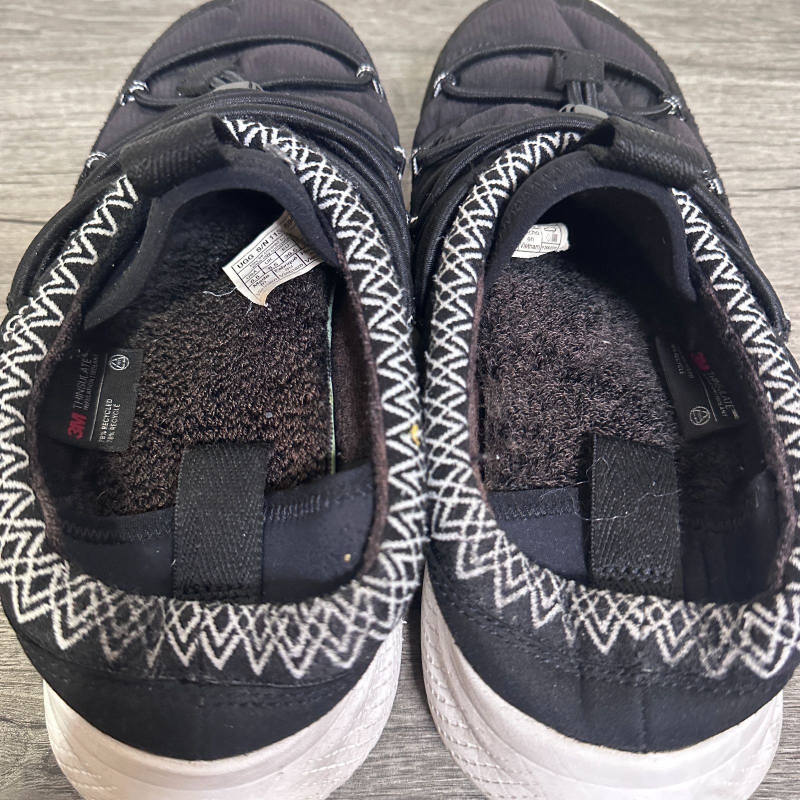 訳あり UGG CA78 タスマン 1136594 レースアップ スリッポンスニーカー 