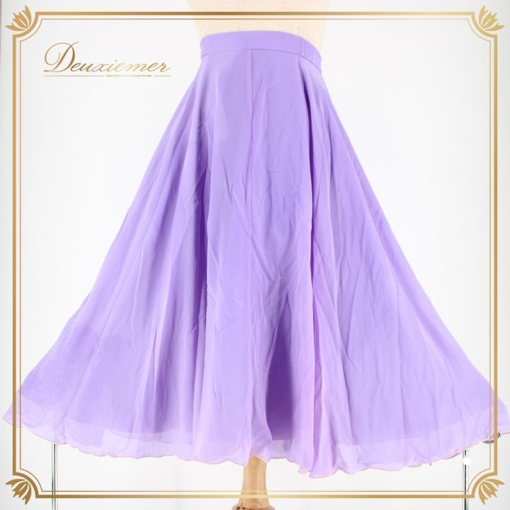 社交ダンス 衣装 スタンダード スカート レッスンウェア レディース