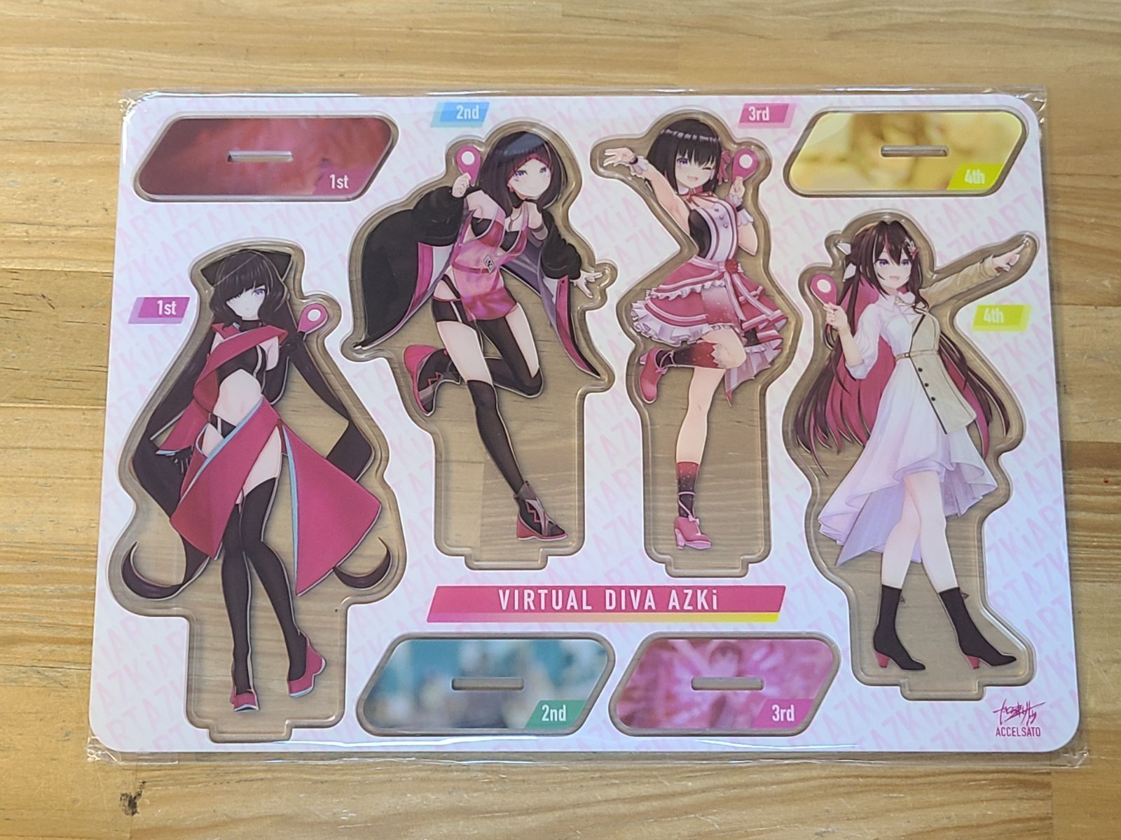 未開封 ホロライブ AZKi コミケ C106 両面アクリルスタンド VIRTUAL