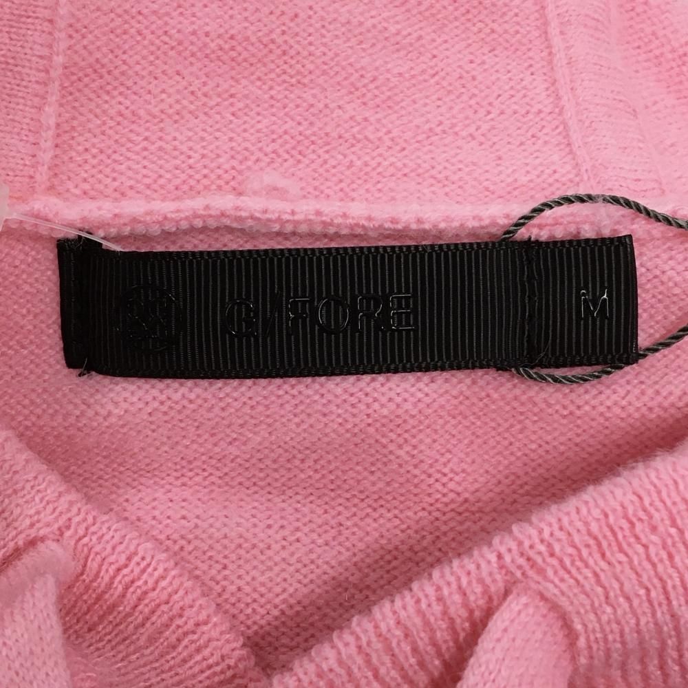 ジーフォア ニットワンピース G/FORE ピンク 秋冬 ゴルフ レディース