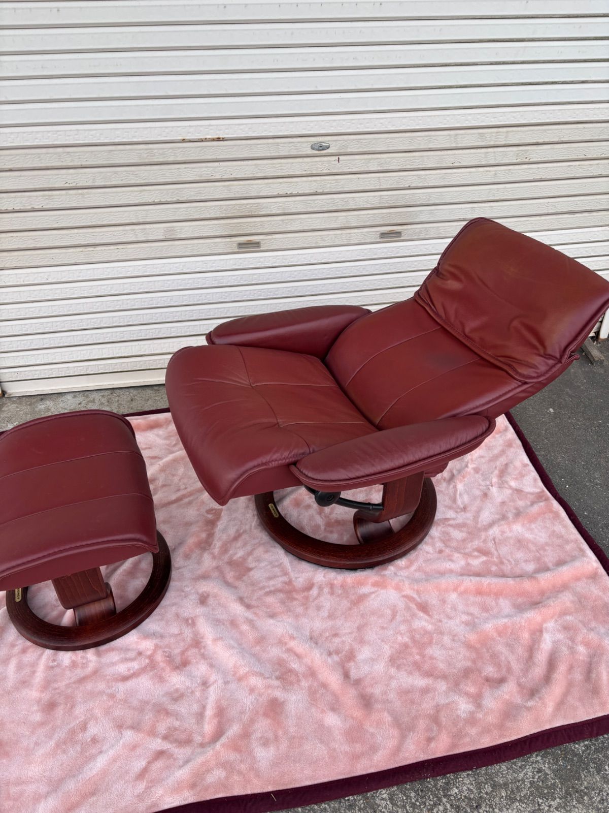 1人 リクライニングソファー EKORNES エコーネス ソファー 本革レザー