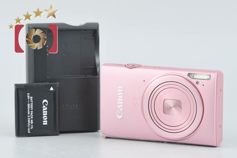 中古】Canon キヤノン IXY 420F ピンク コンパクトデジタルカメラ