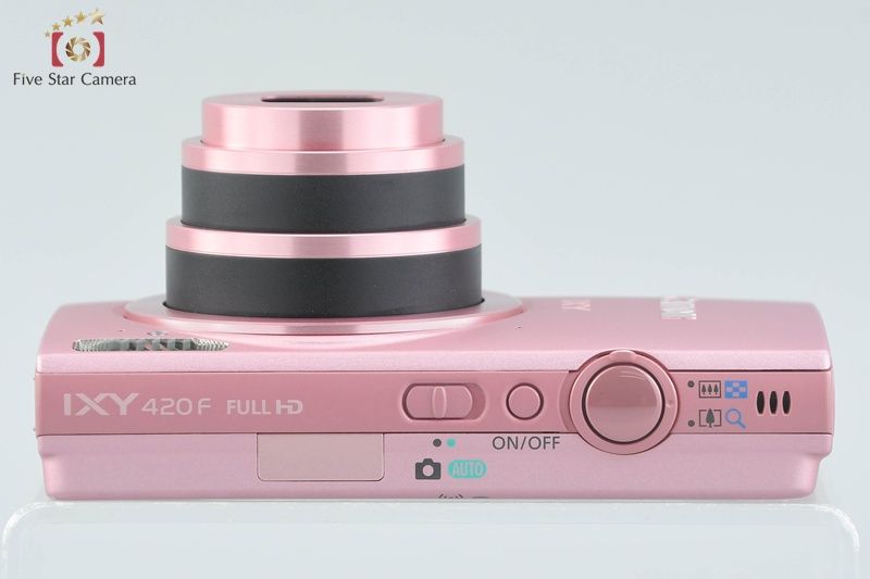 中古】Canon キヤノン IXY 420F ピンク コンパクトデジタルカメラ
