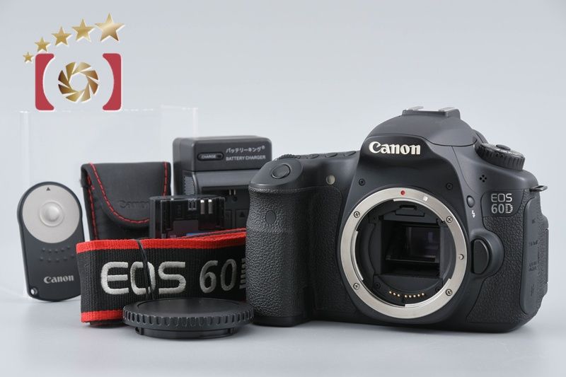 中古】Canon キヤノン EOS 60D デジタル一眼レフカメラ シャッター回数