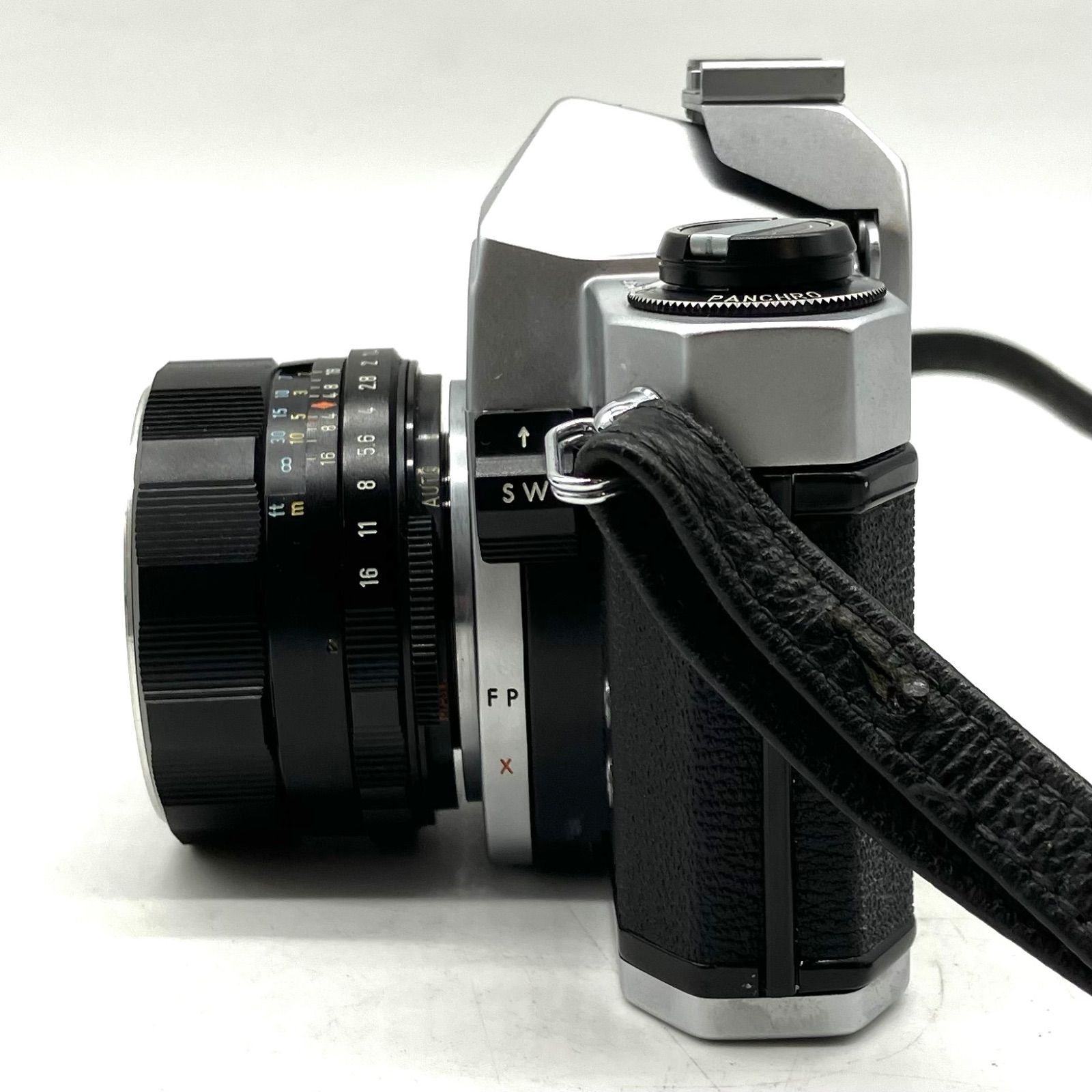 ASAHI PENTAX カメラ、ストロボケース付きセット売り 中古品 ジャンク