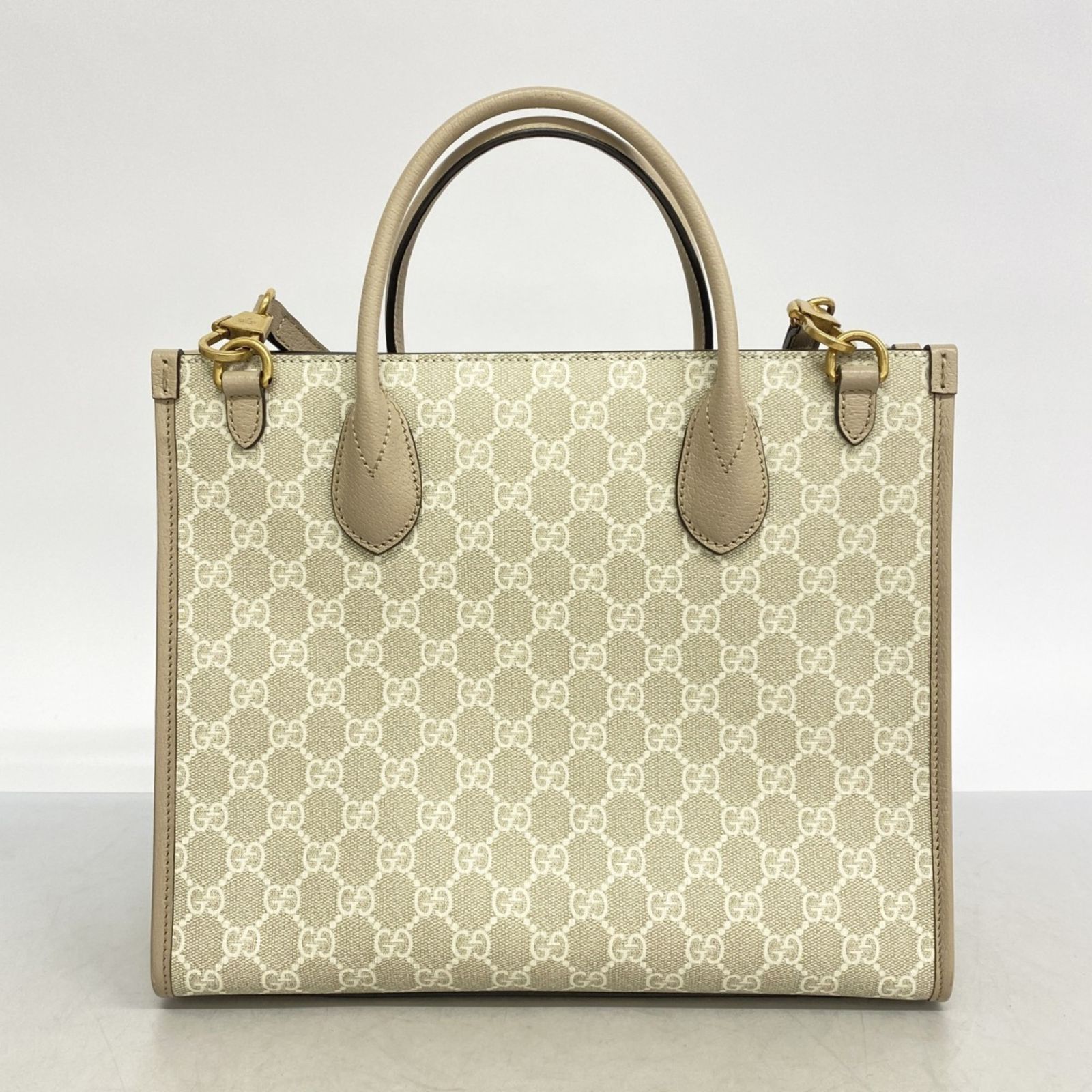 グッチ GUCCI ハンドバッグ GGスプリーム 2WAYハンドバッグ 659983 ベージュ グッチ トートバッグ レディース ブランド GUCCI GG RETRO 659983