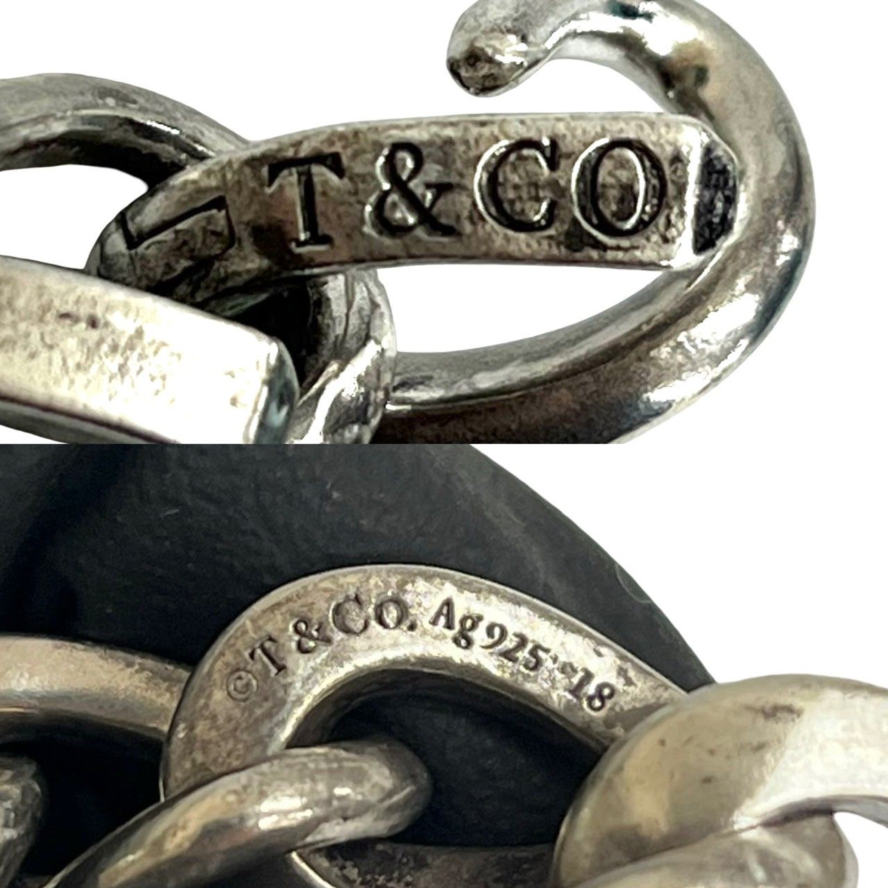 極 美品 希少品 TIFFANY&Co. ティファニー フォージ ラージ リンク