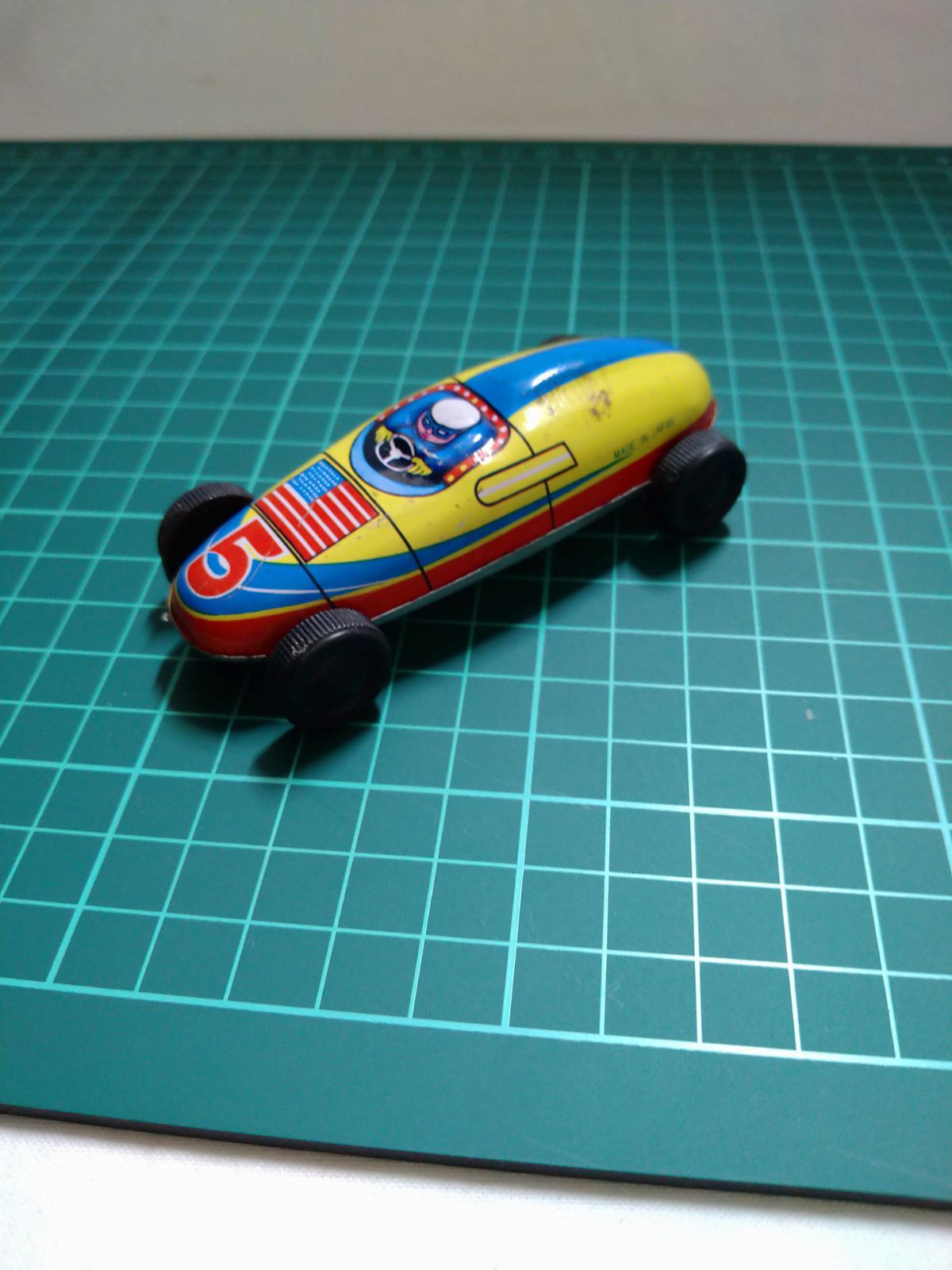 ブリキ おもちゃ レーシングカー 昭和レトロ - メルカリ