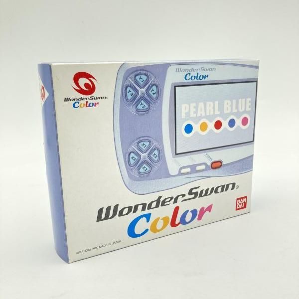 本体 箱 説明書付き BANDAI ワンダースワンカラー パールブルー SWJ 777 C 2 B 6