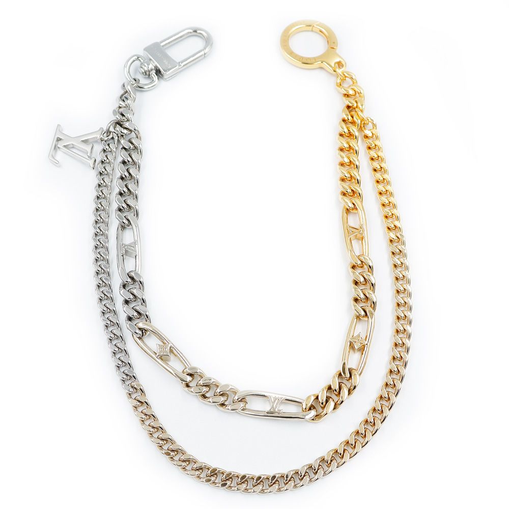 ルイ ヴィトン M02553 チェーンベルト LV フィガロ バッグチャーム