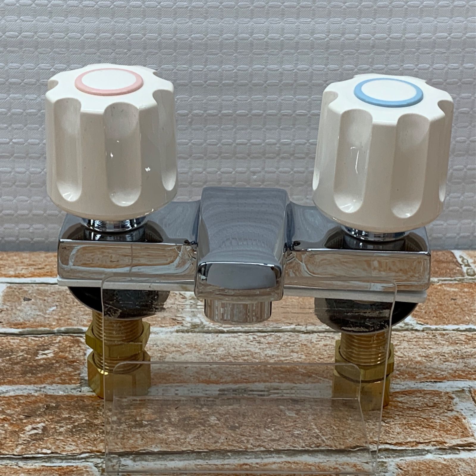 ツーバルブ洗面混合栓