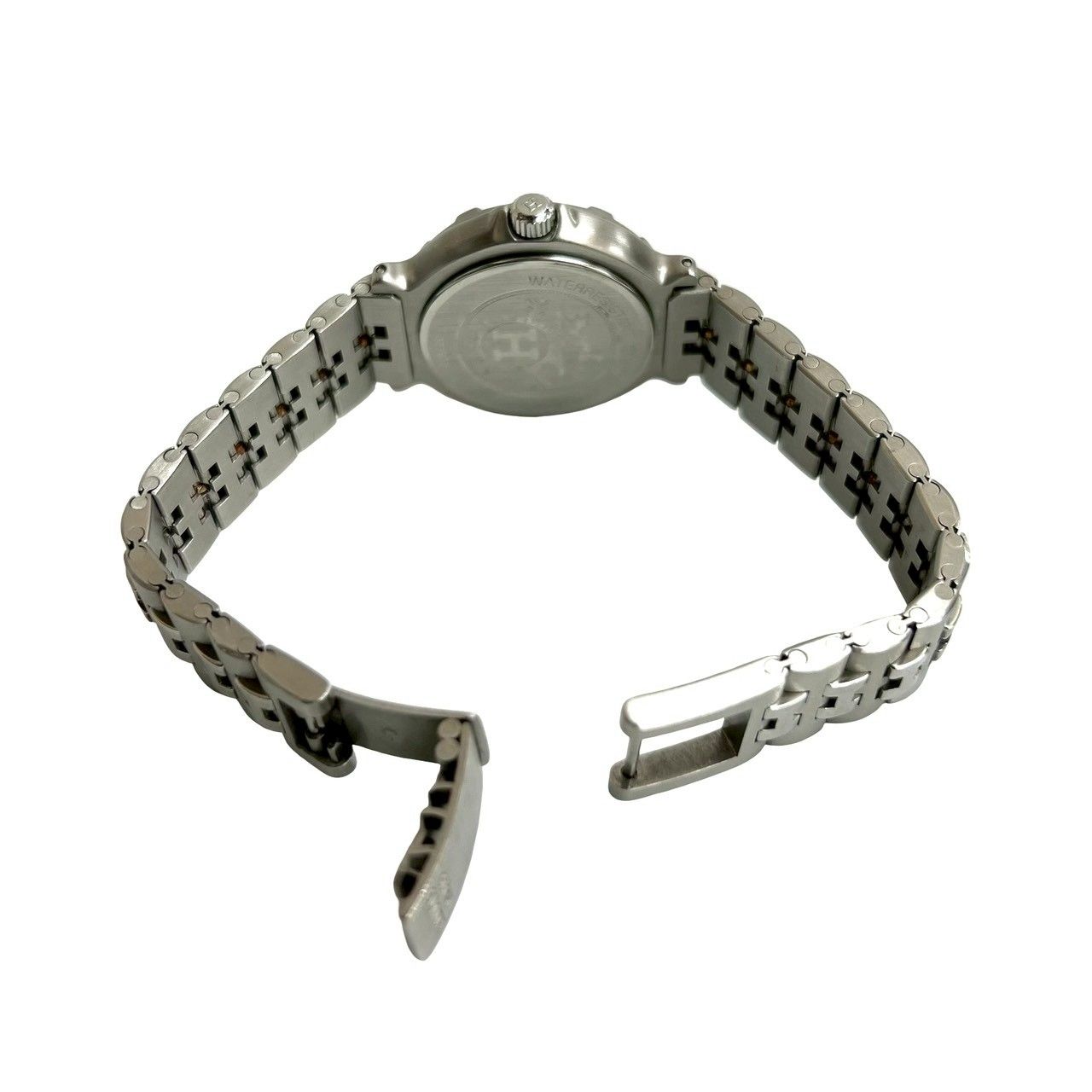 稼働品 極 美品 袋付き HERMES エルメス キャプテン ニモ ステンレス