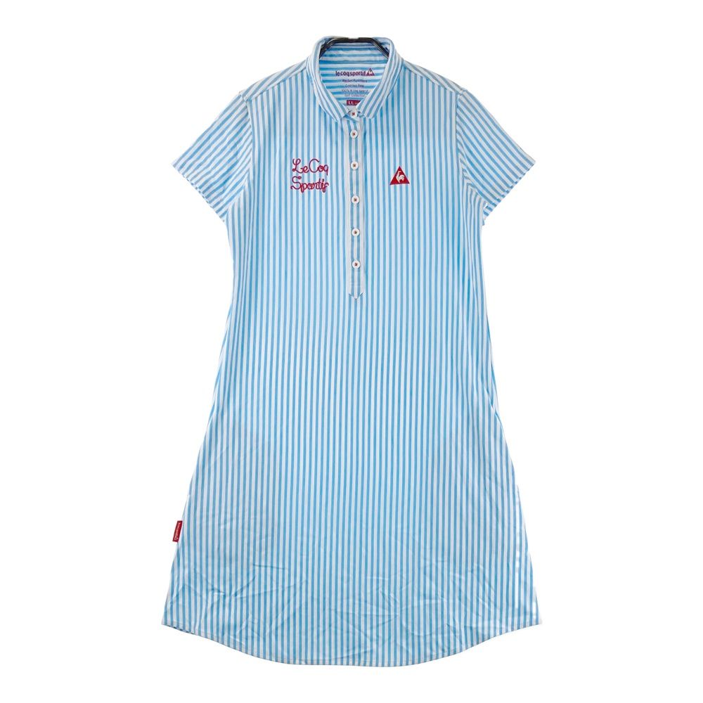 サイズ：LL LE COQ GOLF ルコックゴルフ 半袖ポロ ワンピース