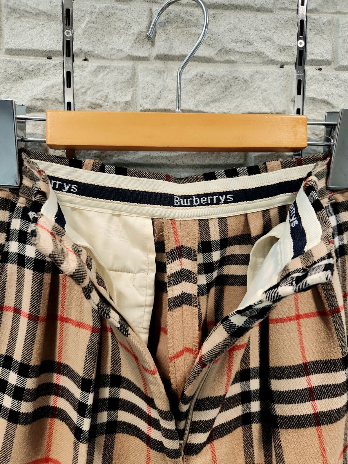 Burberrys バーバリー キュロットパンツ ノバチェック L 極美品 バーバリーブルーレーベル ショートパンツ キュロット ノバ