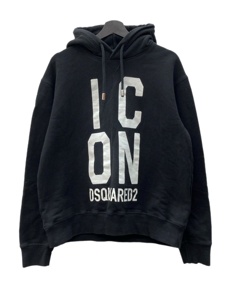 ディースクエアード DSQUARED2 ICON SQUARED COOL HOODIE プルオーバー