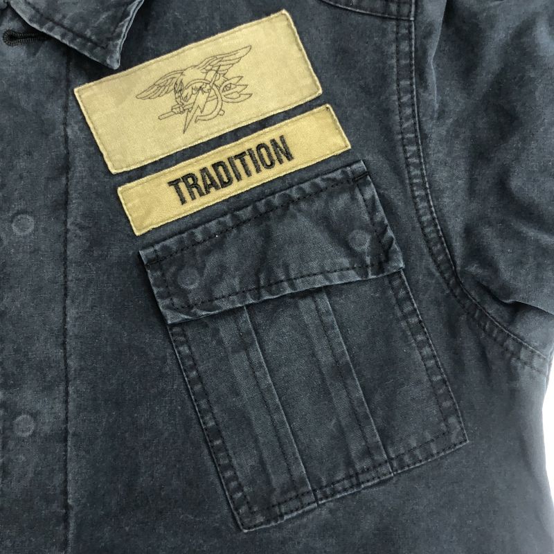 中古】WTAPS クロスボーンスカル ファティーグ ミリタリージャケット