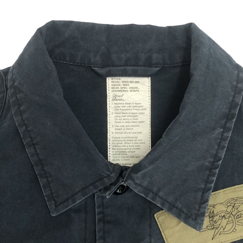 中古】WTAPS クロスボーンスカル ファティーグ ミリタリージャケット