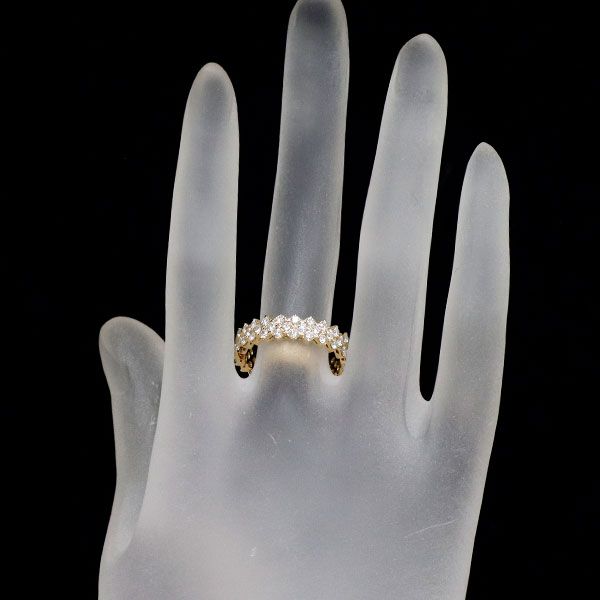 ひかり様 K18WG フルエタニティ リング K18YG ダイヤモンド リング 1.75ct フルエタニティ - メルカリ