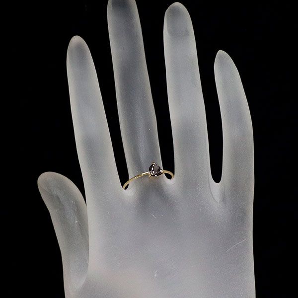 メルカリ市SALE　K18YG カラーチェンジガーネット 9.5号 メルカリ市SALE K18YG カラーチェンジガーネット 9.5号