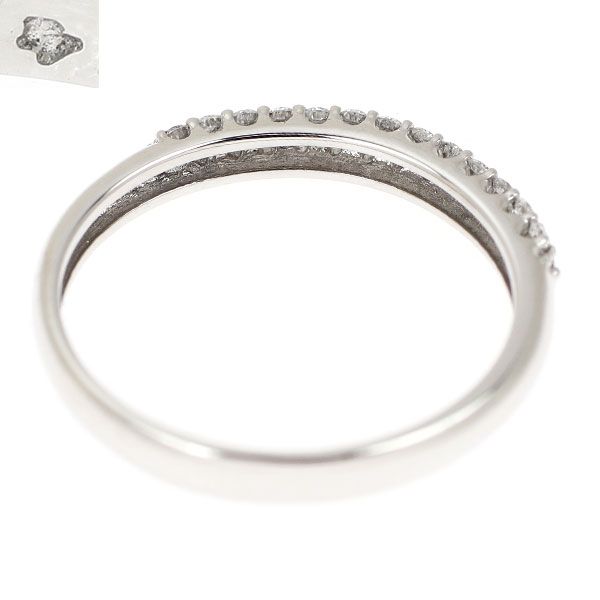 ポンテヴェキオ K18WG ダイヤモンド リング 0.20ct パヴェ - メルカリ