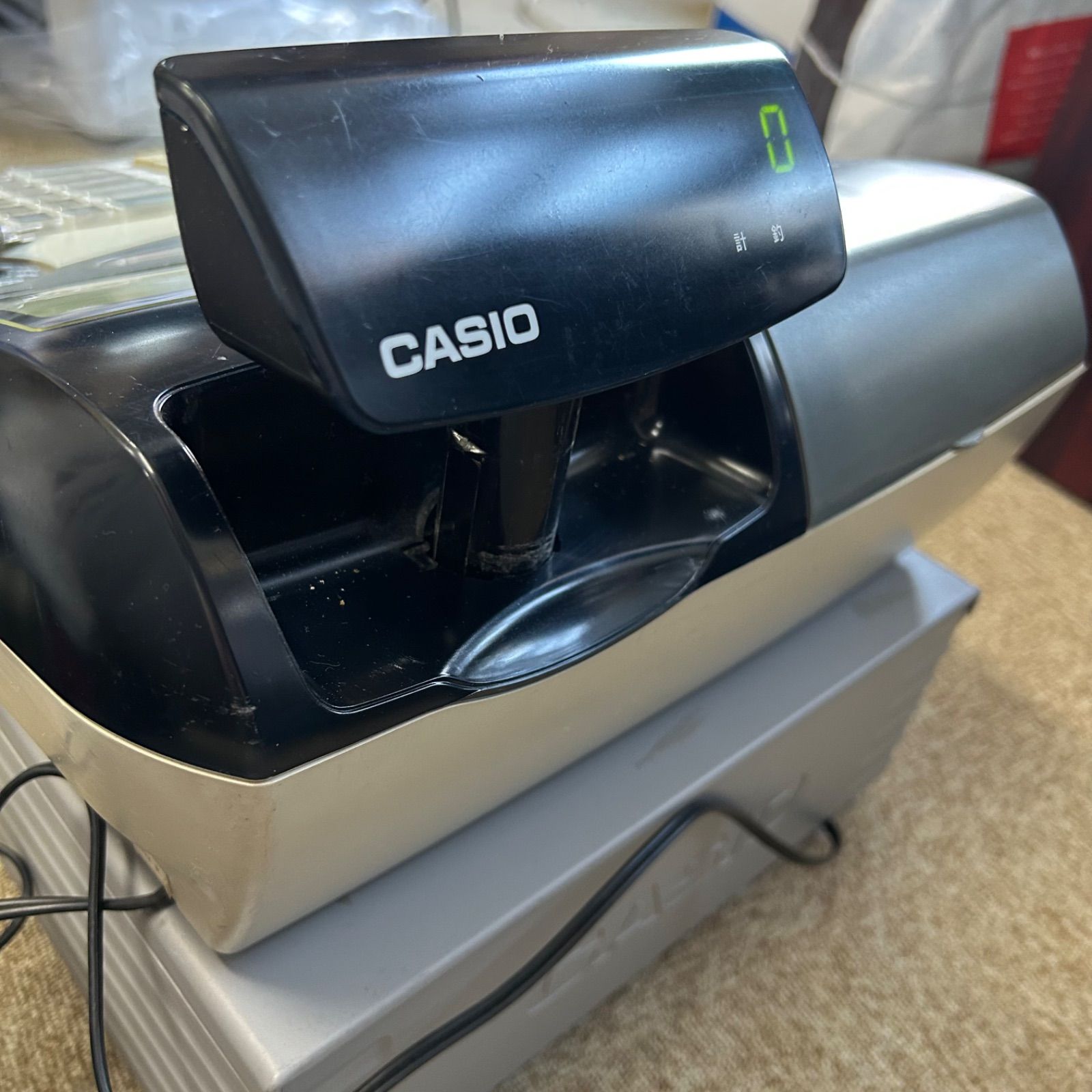 CASIO カシオ 電子レジスター TE-2100 動作品 - メルカリ