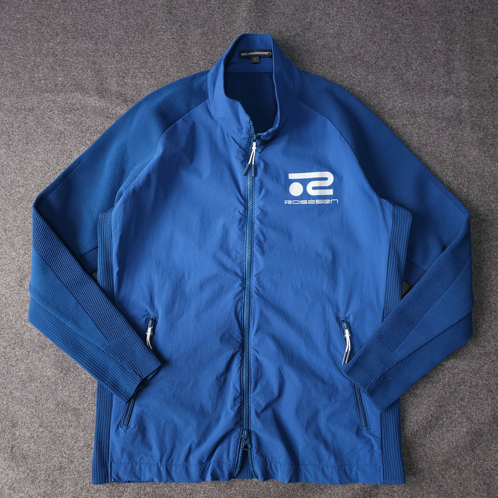 ROSASEN ロサーセン セットアップ ニットスカート 長袖ナイロンニット