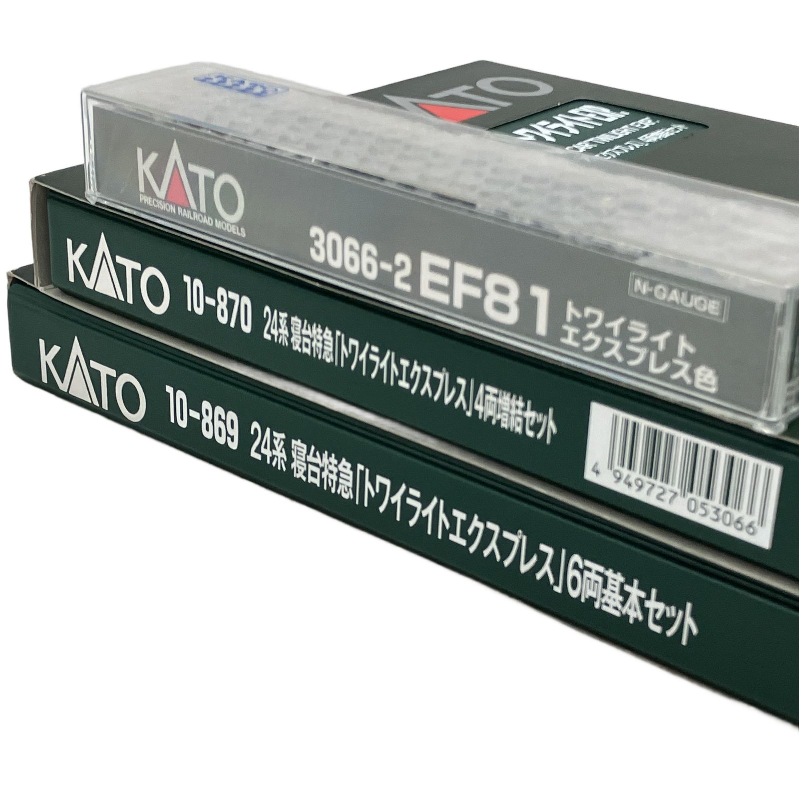 KATO 10-869 10-870 3066-2 24系 寝台特急 トワイライトエクスプレス