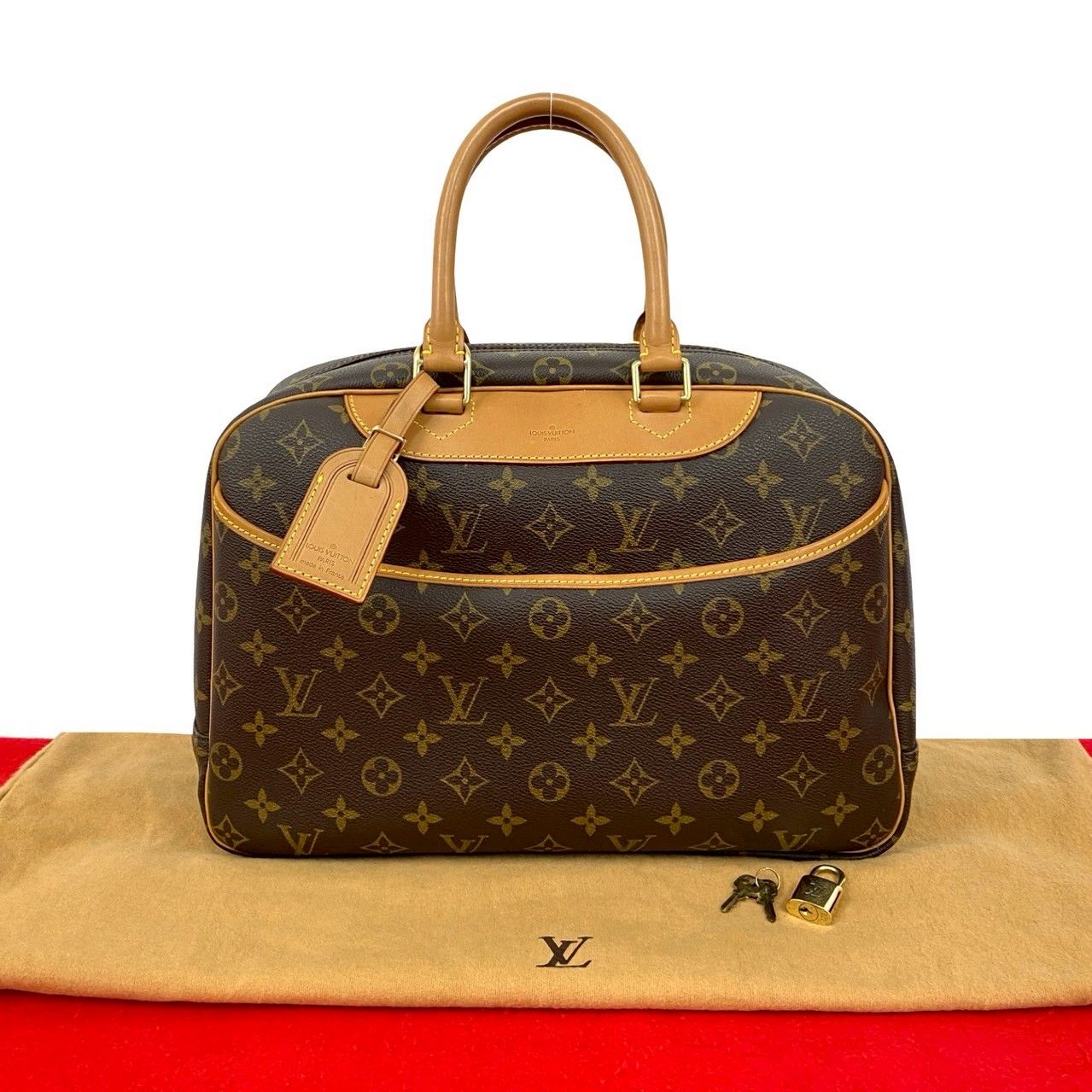 極 美品 袋 鍵付き LOUIS VUITTON ルイヴィトン ヴィンテージ