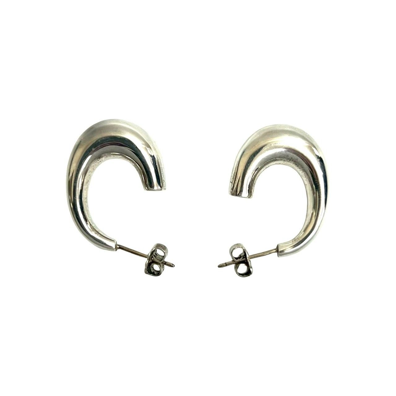 Tiffany & Co. シルバー フープピアス 極 美品 希少品 TIFFANY&Co. ティファニー フープピアス シルバー925