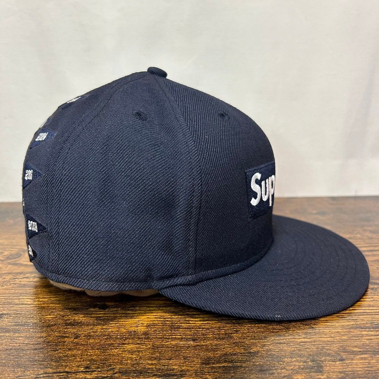 F89 ニューエラ 59fifty Supreme シュプリーム コラボ2440 - メルカリ
