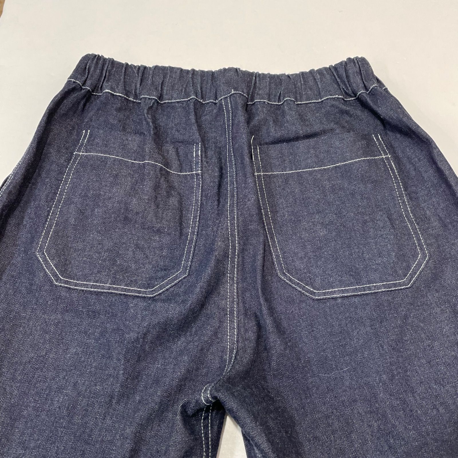 NARU FACTORY ナル ファクトリー ステッチデニムパンツ サイズ1